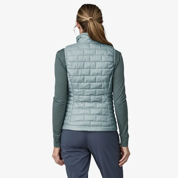 NWT Patagonia Women's Nano Puff Vest in Thermal Blue - M - Picture 2 of 8